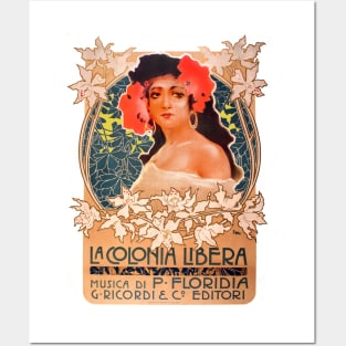 1903 La Colonia Libera Posters and Art